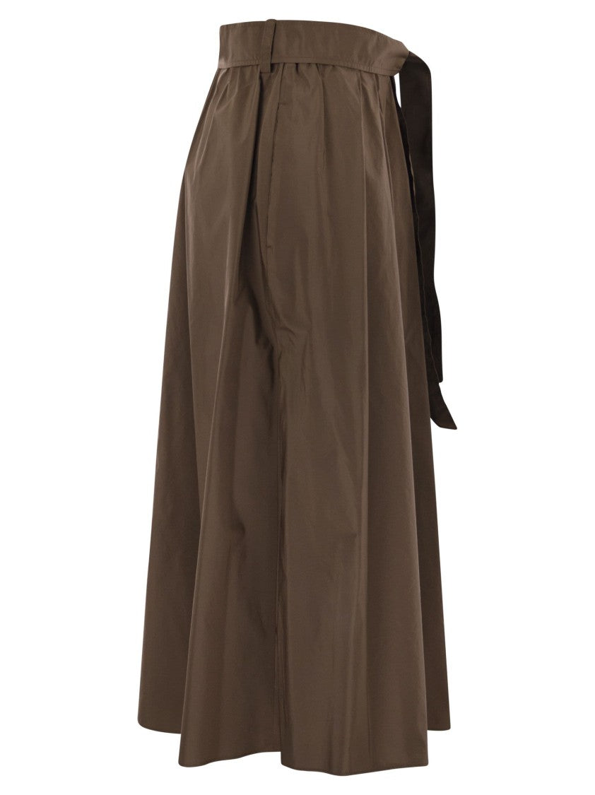 Max Mara Zarda - Wide Taffeta Skirt