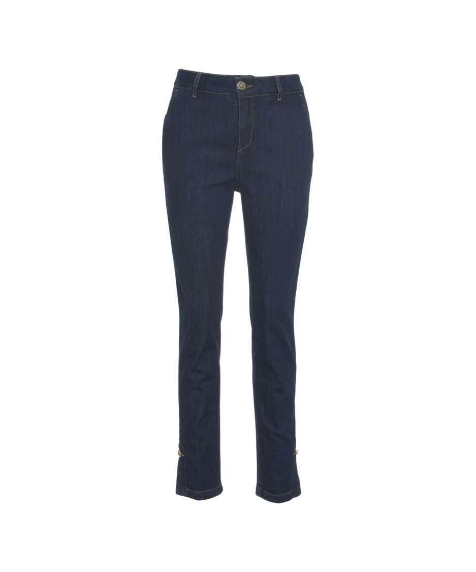 Liu Jo Slim-Fit High-Quality Denim Jeans