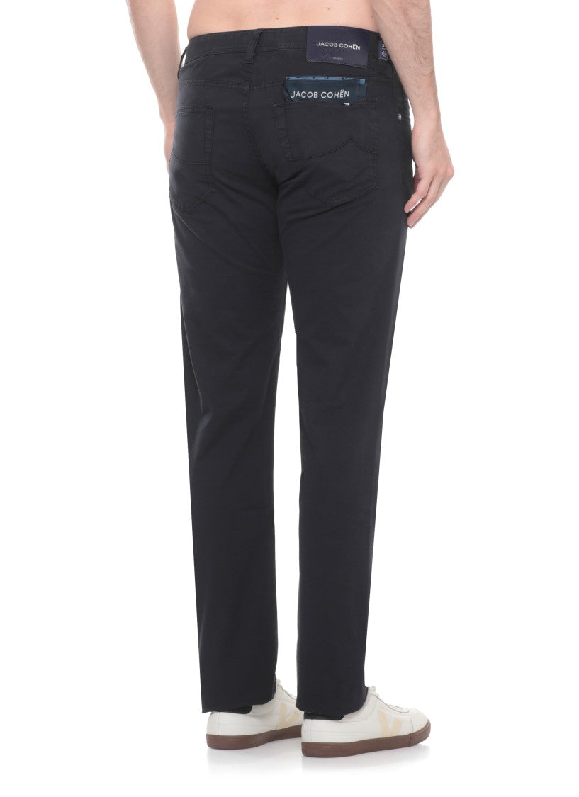 Jacob Cohen Blue Nick Cotton Pants