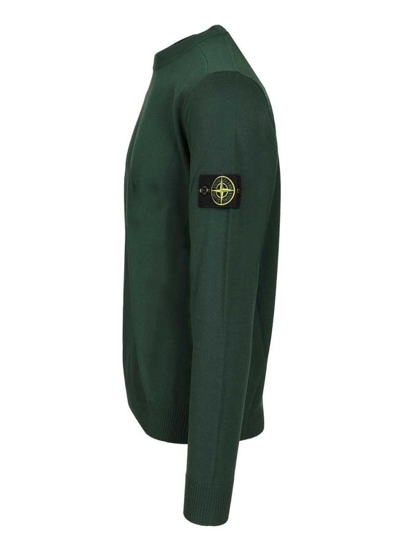 Stone Island Timeless Crew Neck Sweater With Effortless Style