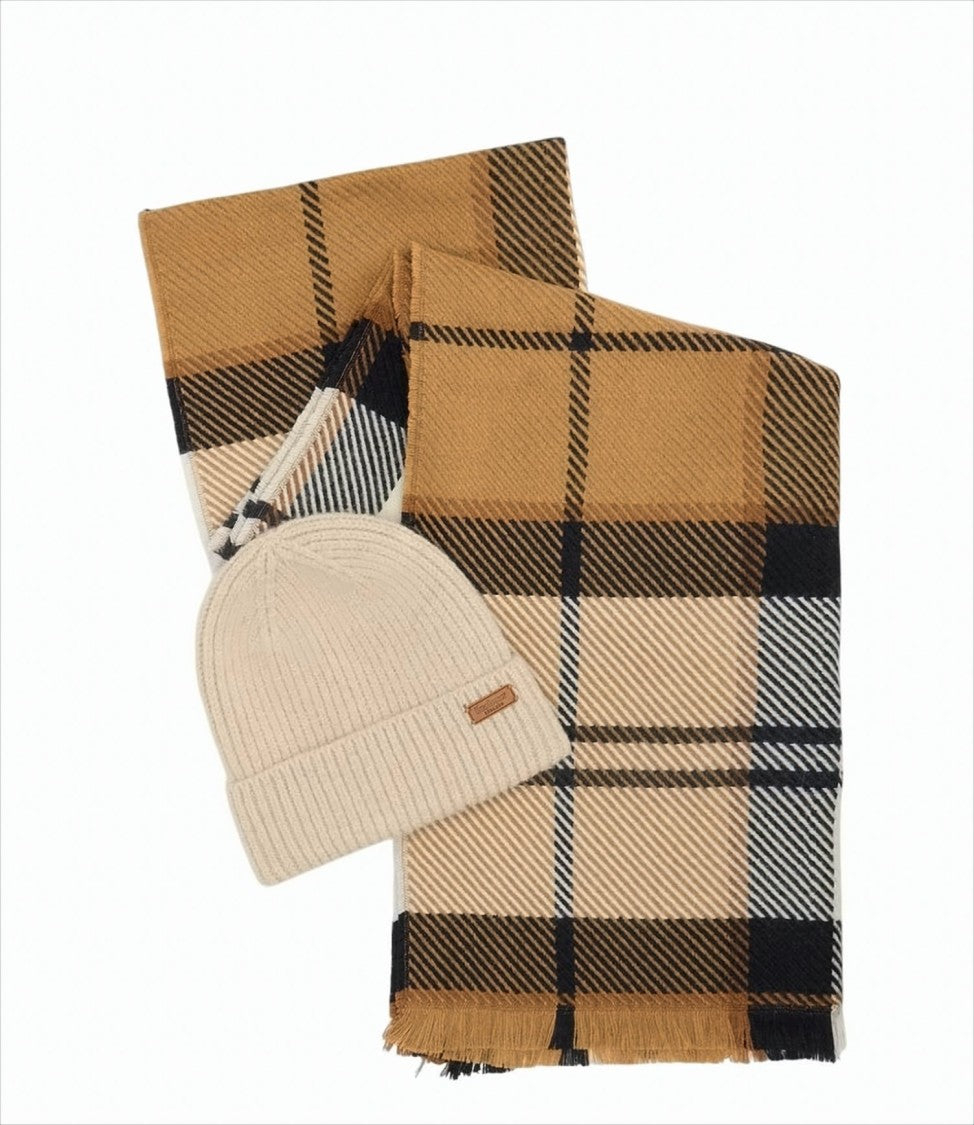 Barbour Tartan Pattern Hat