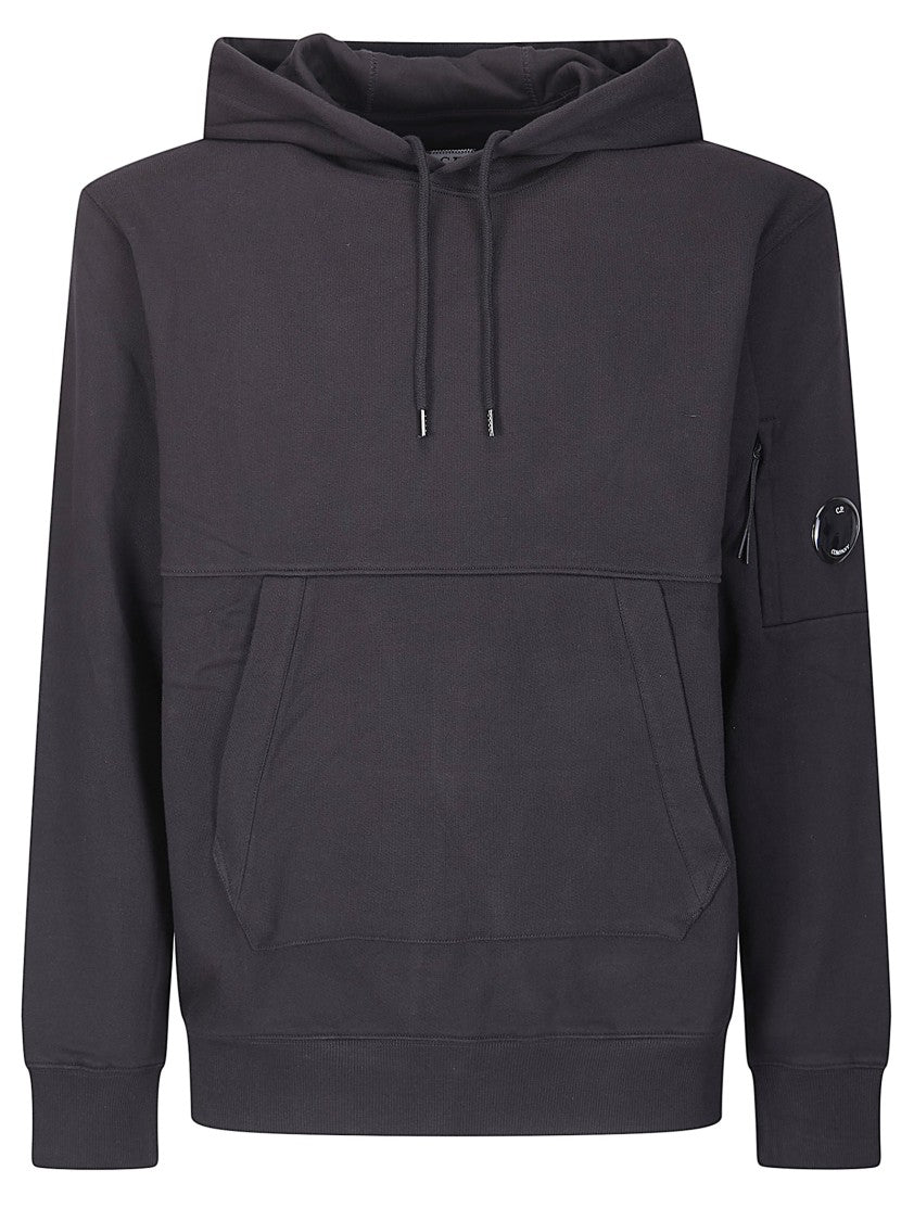 C.P. Company Diagonal Raised Fleece Hooded Lens Sweatshirt