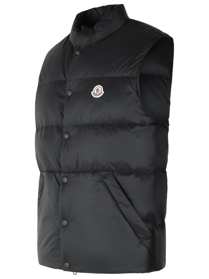 Moncler 'Tuquerouye' Black Polyamide Vest