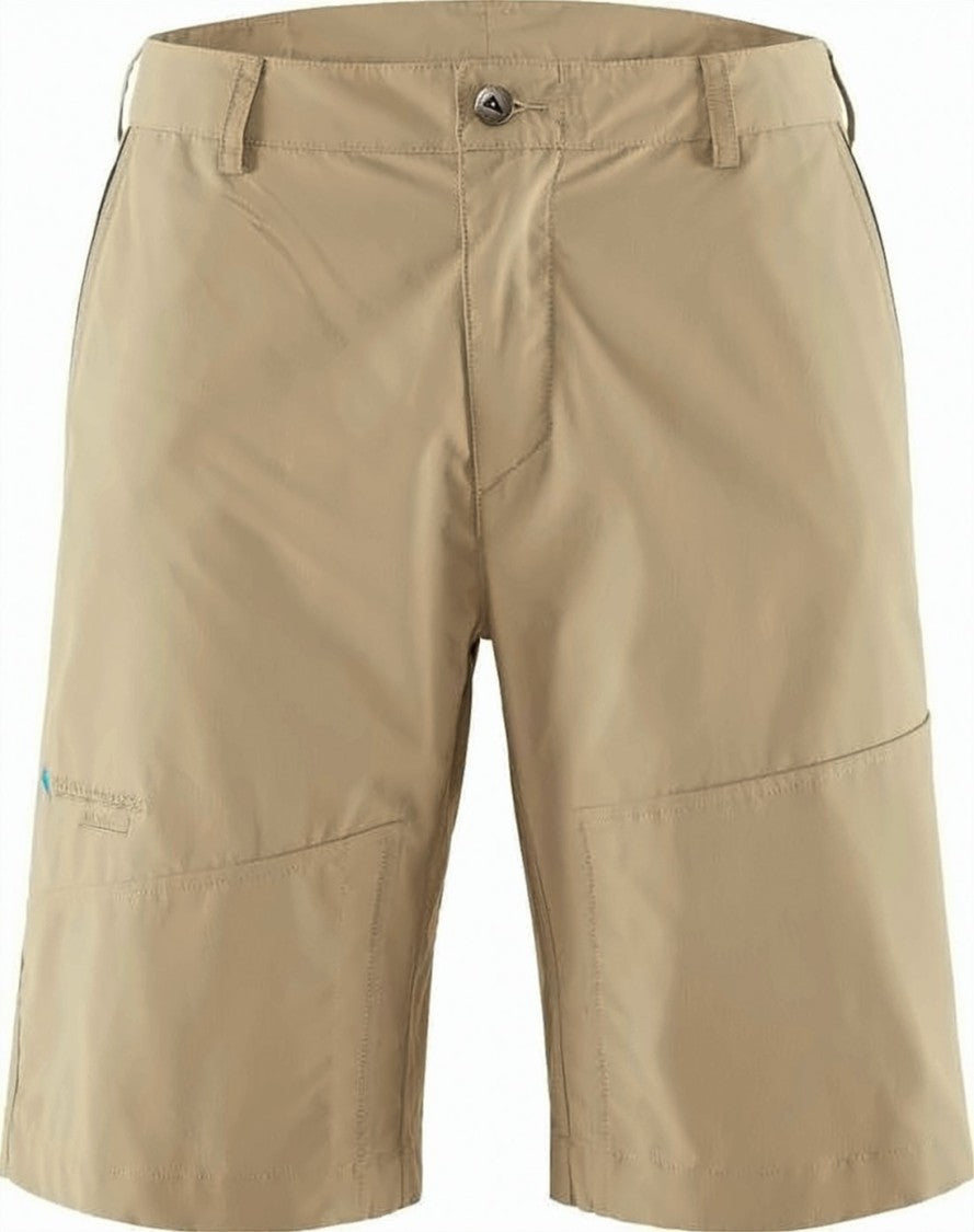 Klattermusen Mid-Thigh Brown Shorts With Functional Pockets