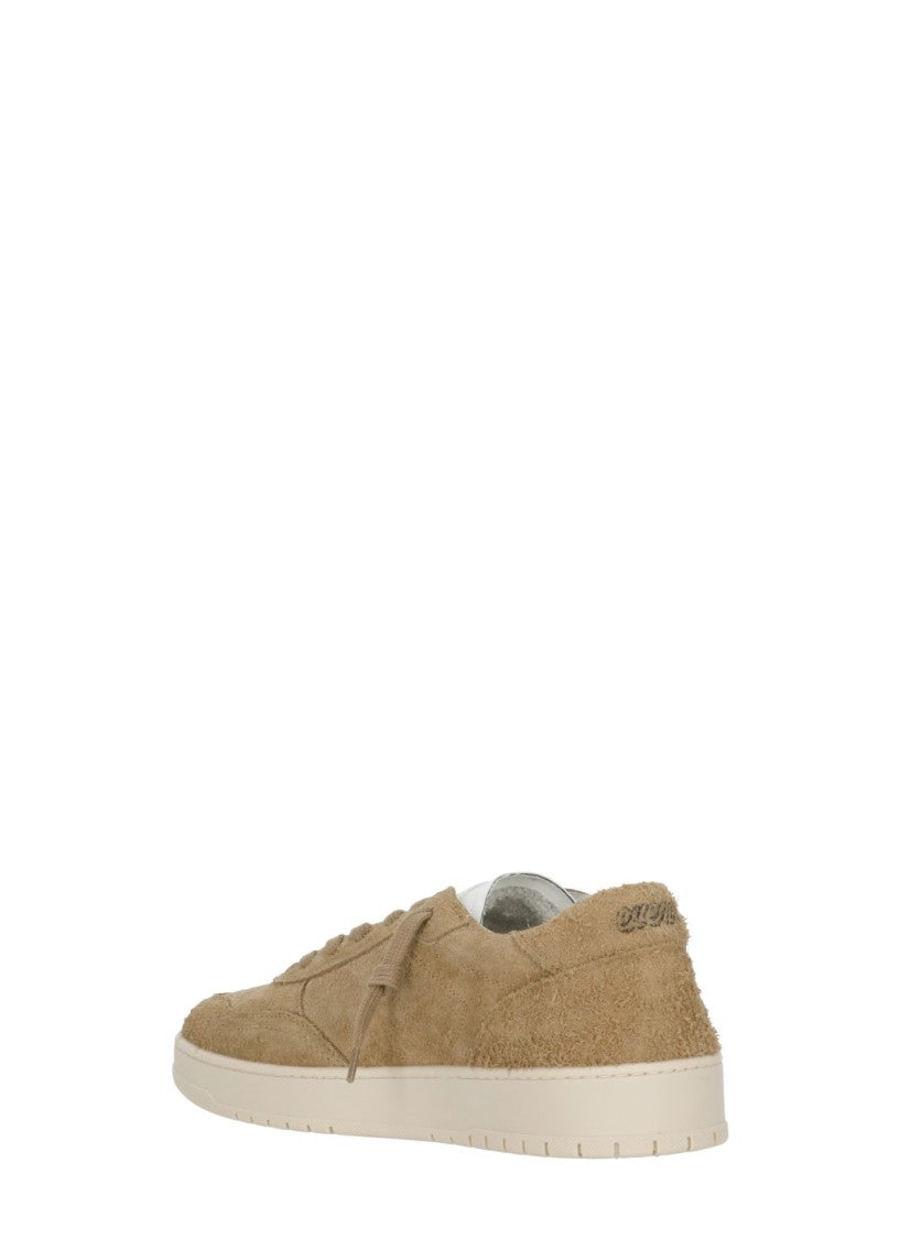 Evenu Equal Light Brown Suede Low-Top Sneakers