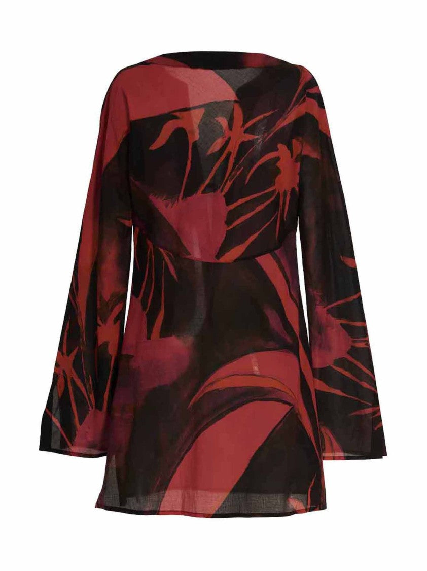 Louisa Ballou Printed Short Kaftano