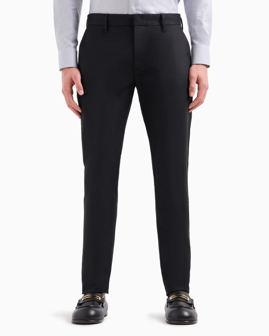 Emporio Armani Tailored Black Trousers