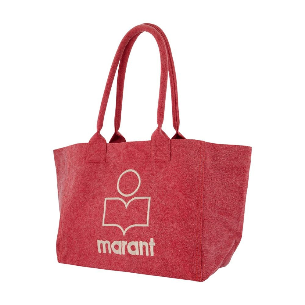 Isabel Marant Yenky Zipped Gz Shopper Bag - Cotton - Red
