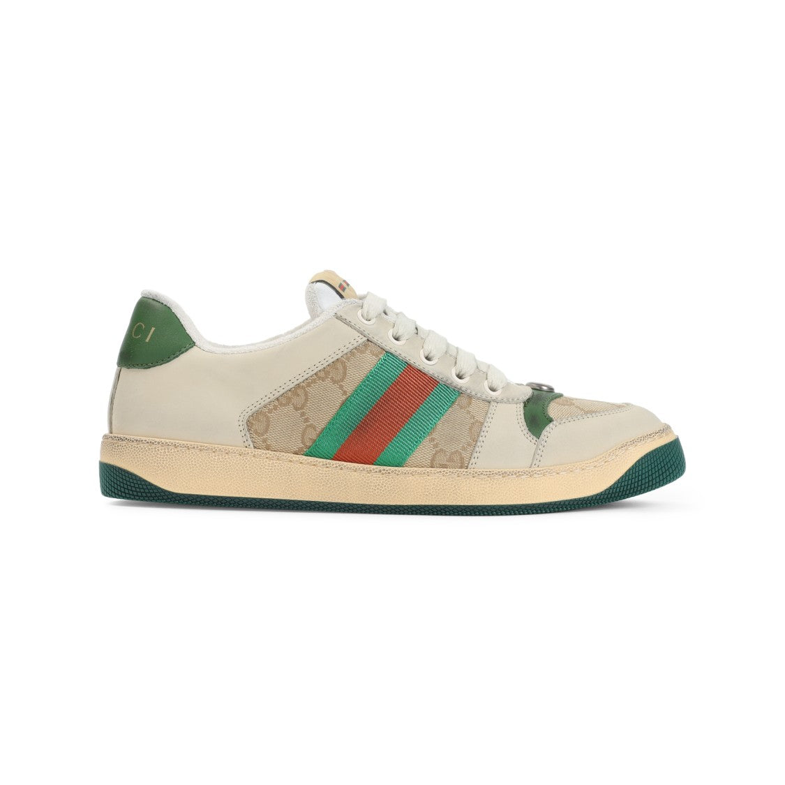 Gucci Low-Top Beige Sneakers