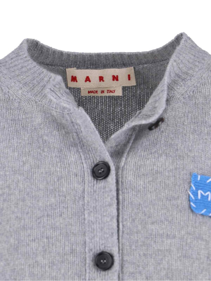 Marni Cashmere Cardigan – Grey