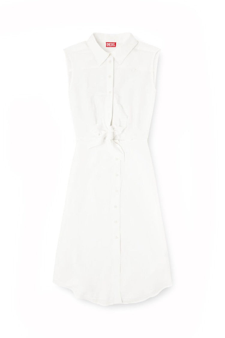 Diesel Multicolor Crepe Midi Dress