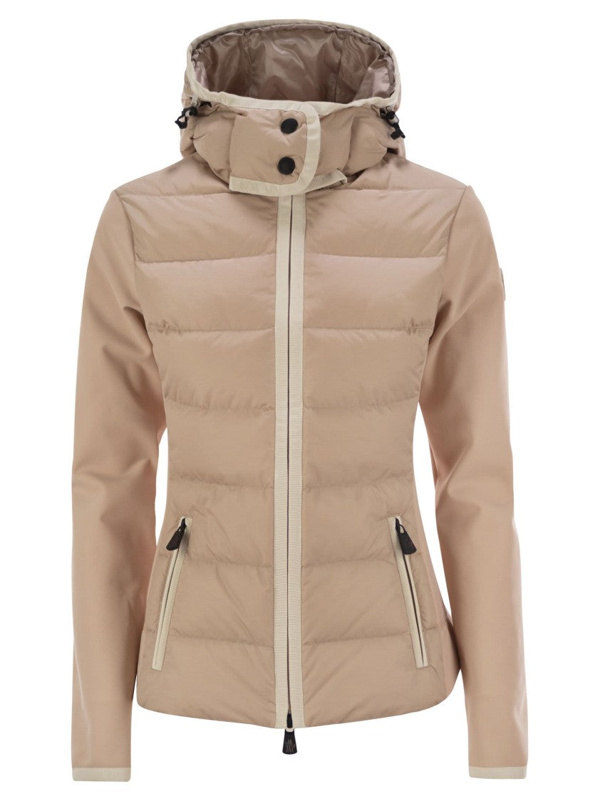 Moncler Grenoble Padded Sweatshirt With Hood And Zip