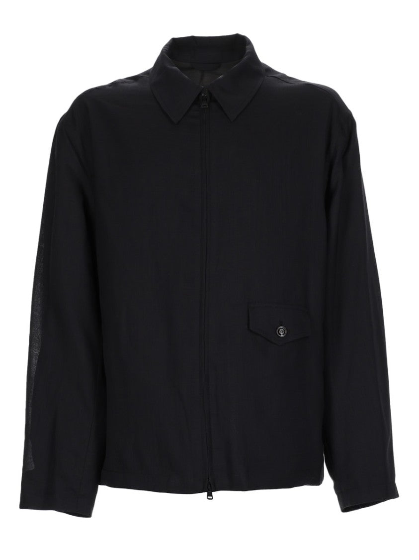 Our Legacy Evolved Merino Wool Zippered Jacket