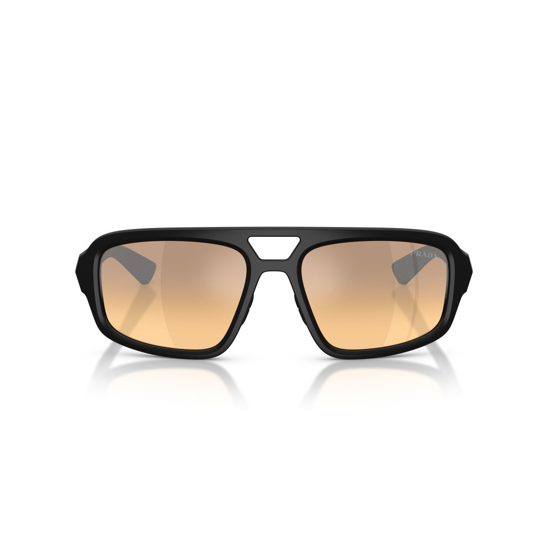 Prada Linea Rossa 0Ps B11su Rectangular Matte Black Sunglasses