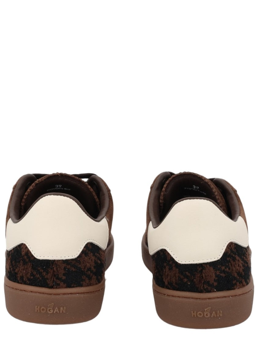 Hogan Multicolour Low-Top Calfskin Sneakers