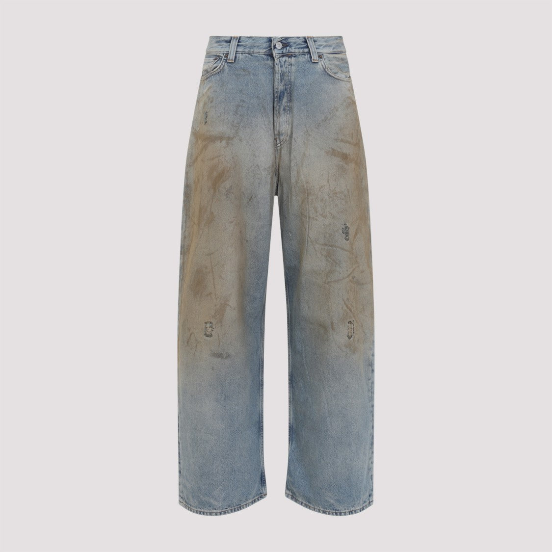 Acne Studios Penicillin Mid Blue Cotton Jeans
