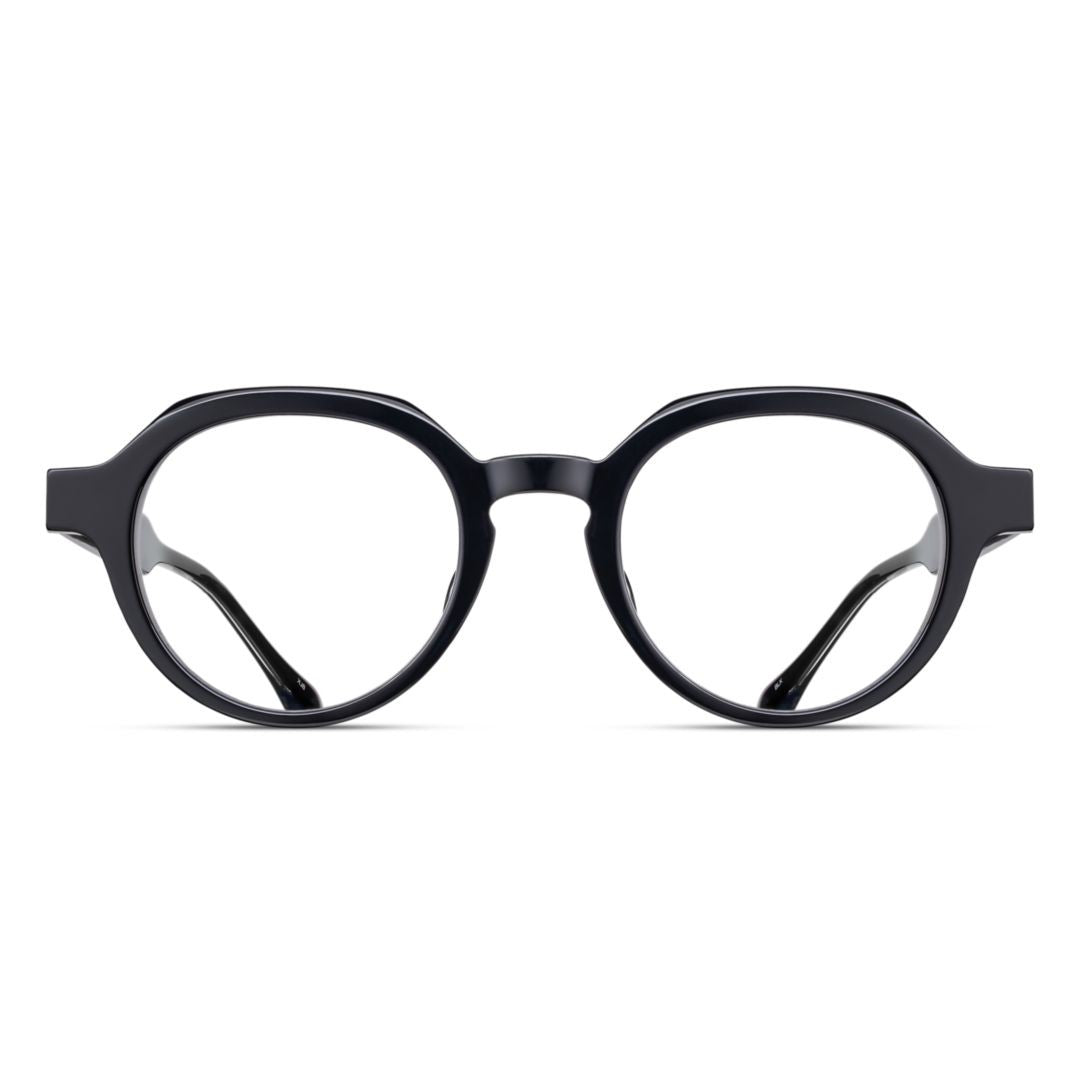 Matsuda M1032.Rx Round Frame Eyeglasses With Keyhole Bridge
