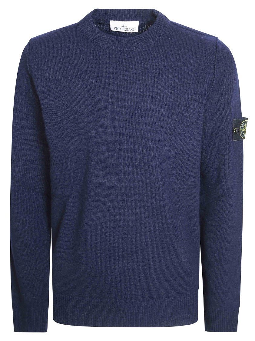Stone Island Maglia Gc Patch Crewneck Sweater