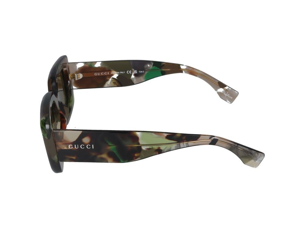 Gucci Sunglasses Gg1906s 002 Green Green Brown 53/19/145
