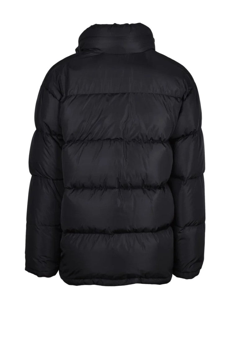 Aspesi Down Jacket Zipper And Snaps - Black
