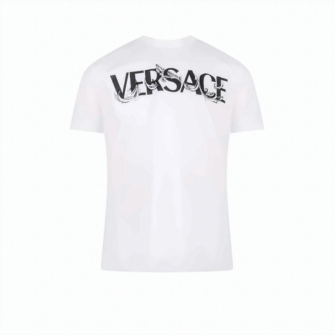 Versace Classic Crew Neck Short-Sleeve T-Shirt With Bold Graphic