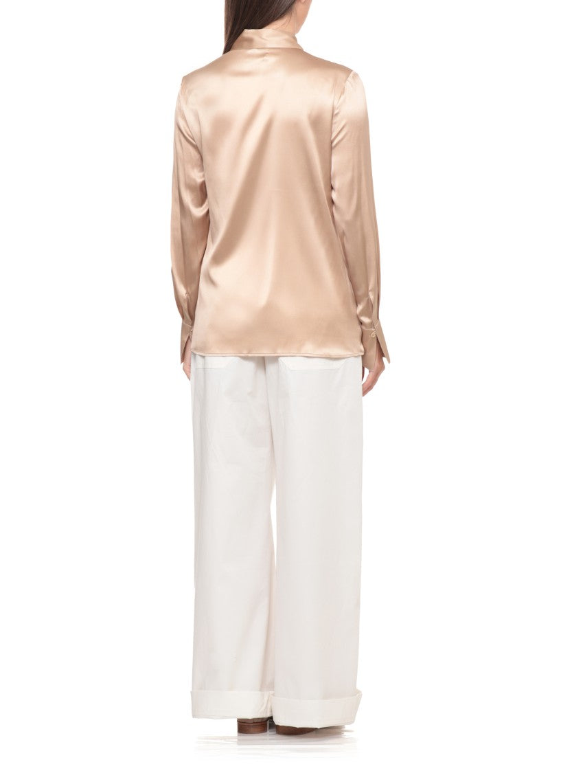 Peserico Silk Long-Sleeve Shirt