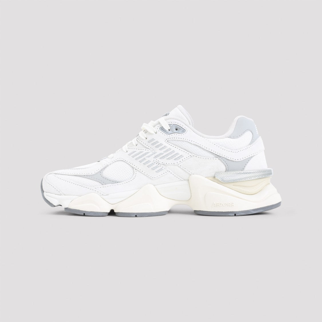 New Balance Layered Design Chunky Sneakers With Premium Leather Accents