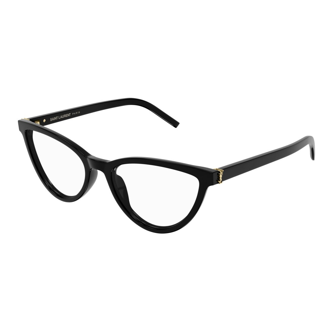 Saint Laurent Sl M138 Glossy Black Cat-Eye Sunglasses