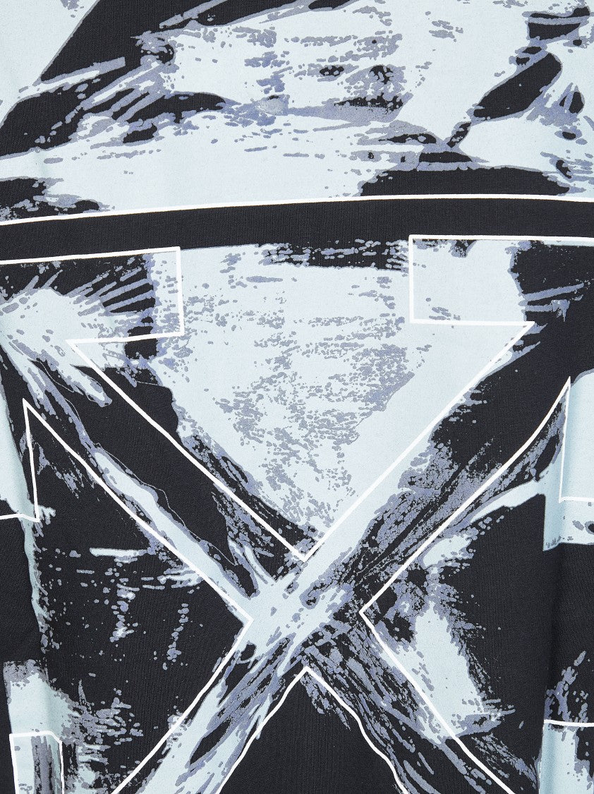 Off-White Black Off Text Boxy T-Shirt