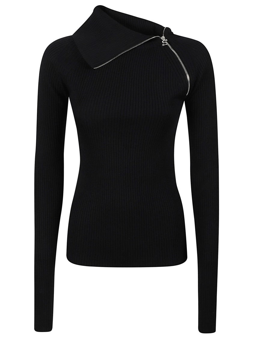 Sportmax Pinna Zipped Sweater