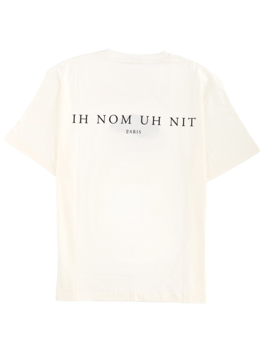 Ih Nom Uh Nit White Logo Graphic T-Shirt