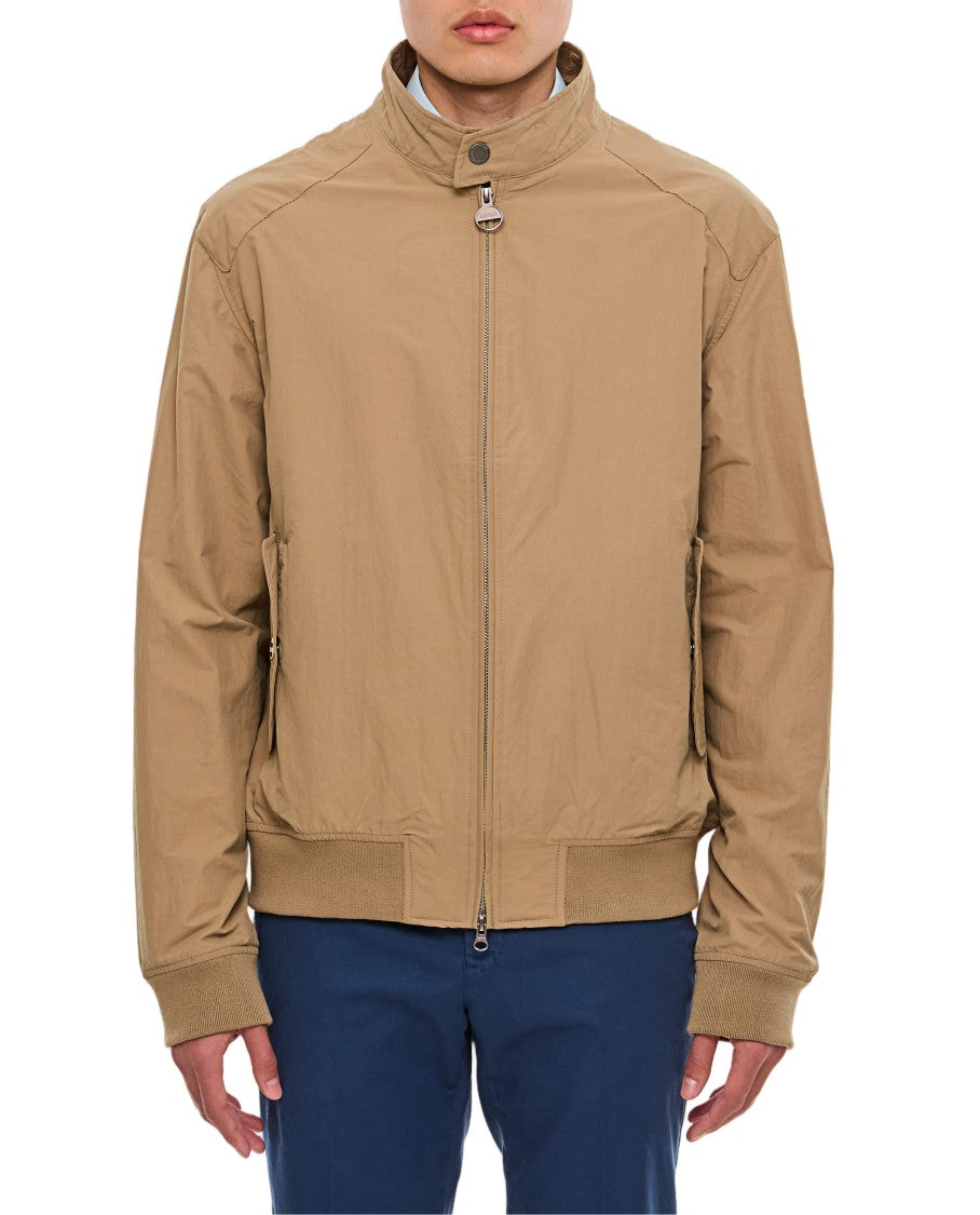 Barbour Rectifier Harrington Outerwear With Buttoned Collar