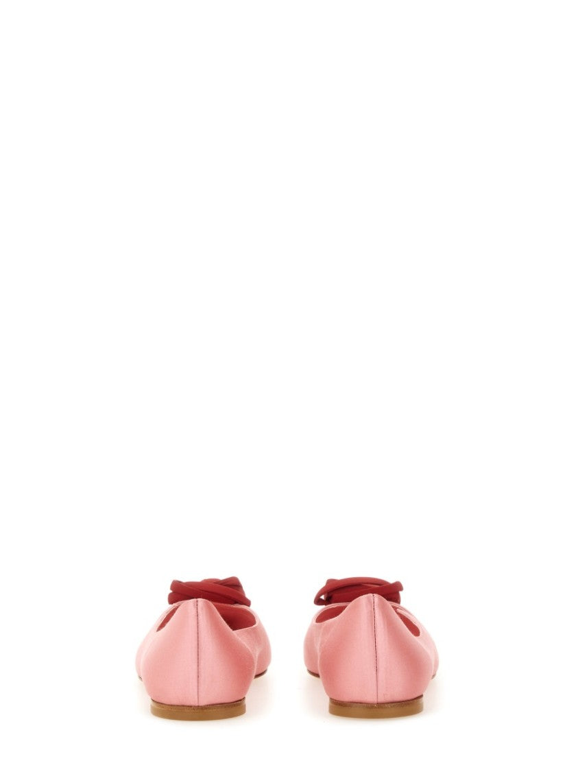 Roger Vivier "Rose Vivier" Ballerina