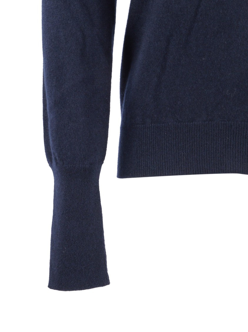 Ballantyne Fine-Knit Cashmere Pullover With Round Neckline