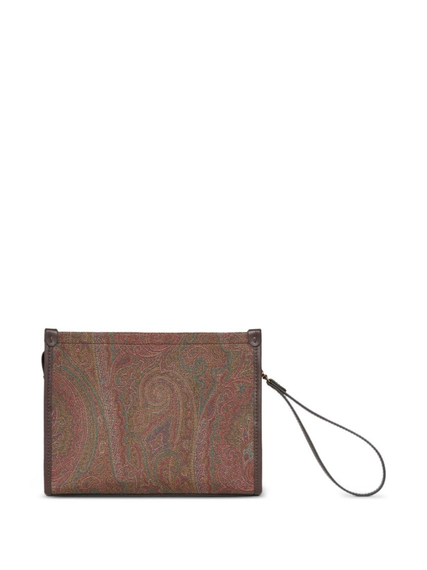 Etro Paisley Jacquard Clutch