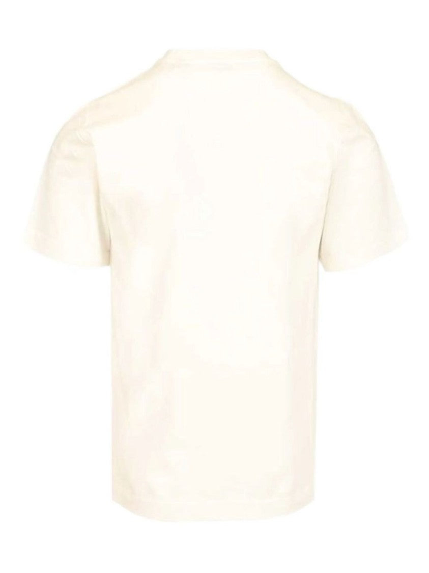 Burberry White Seth Cotton T-Shirt