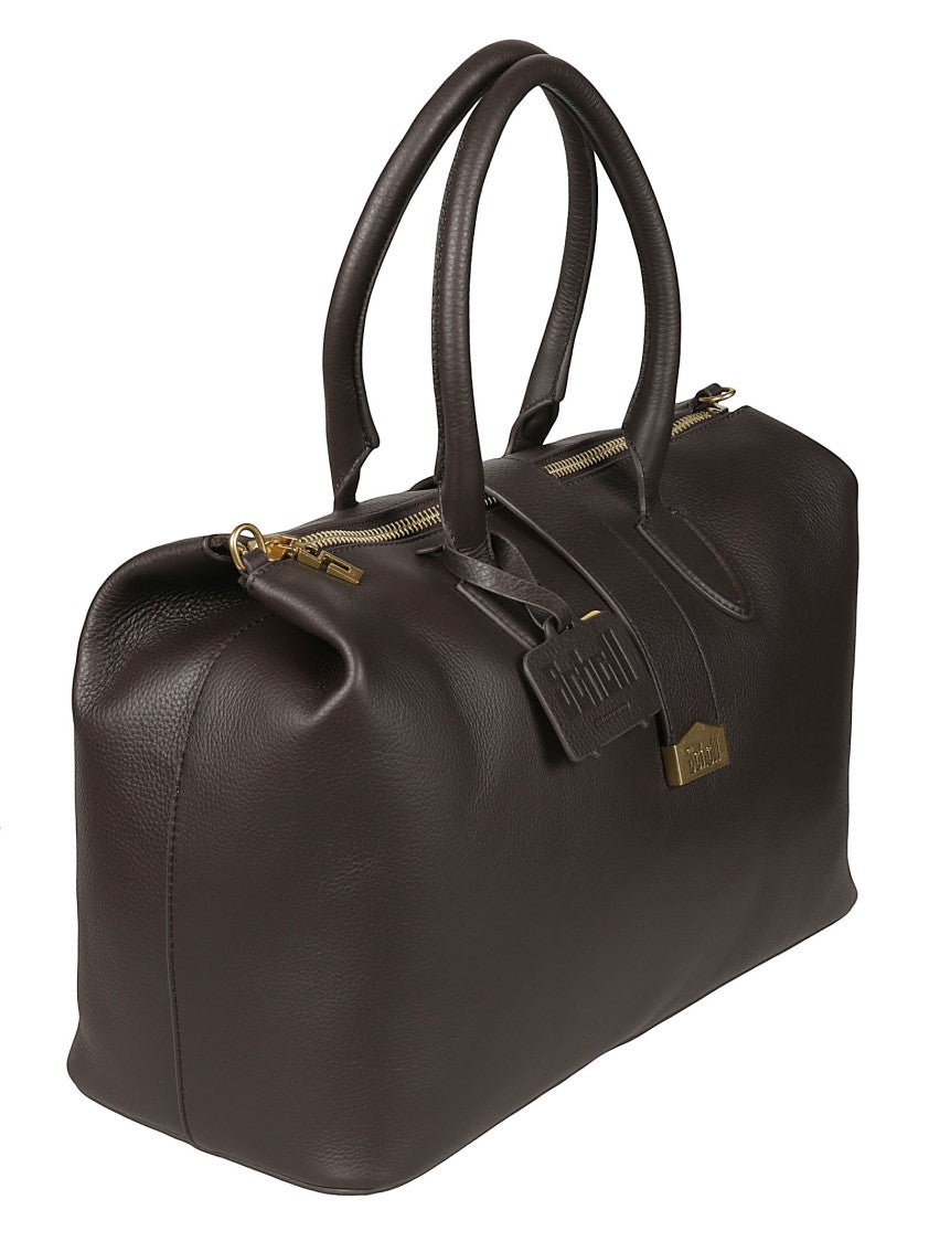 Schell 1865 Large Doctor Soft Brown Leather Tote Bag
