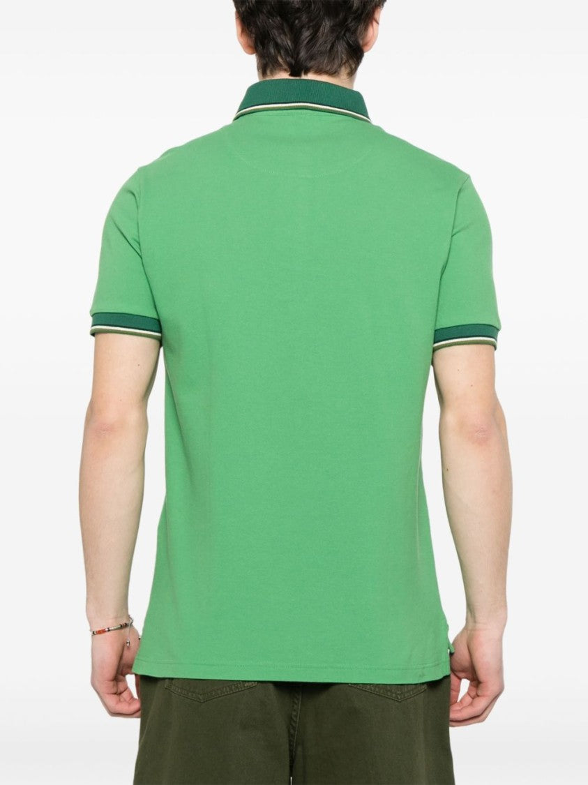 Etro Grass Green Polo Shirt