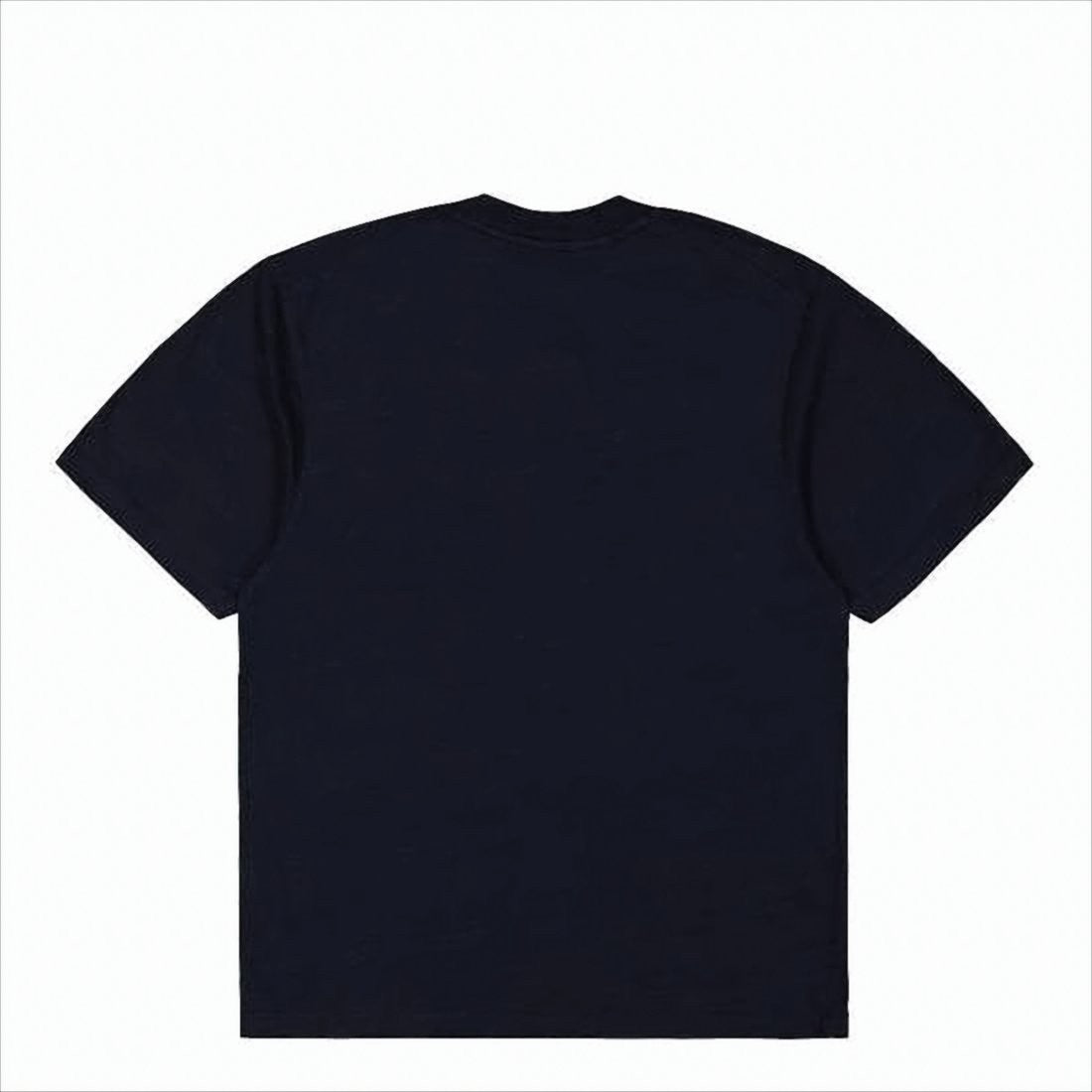 C.P. Company Short-Sleeved Black T-Shirt With Centered Patch Logo