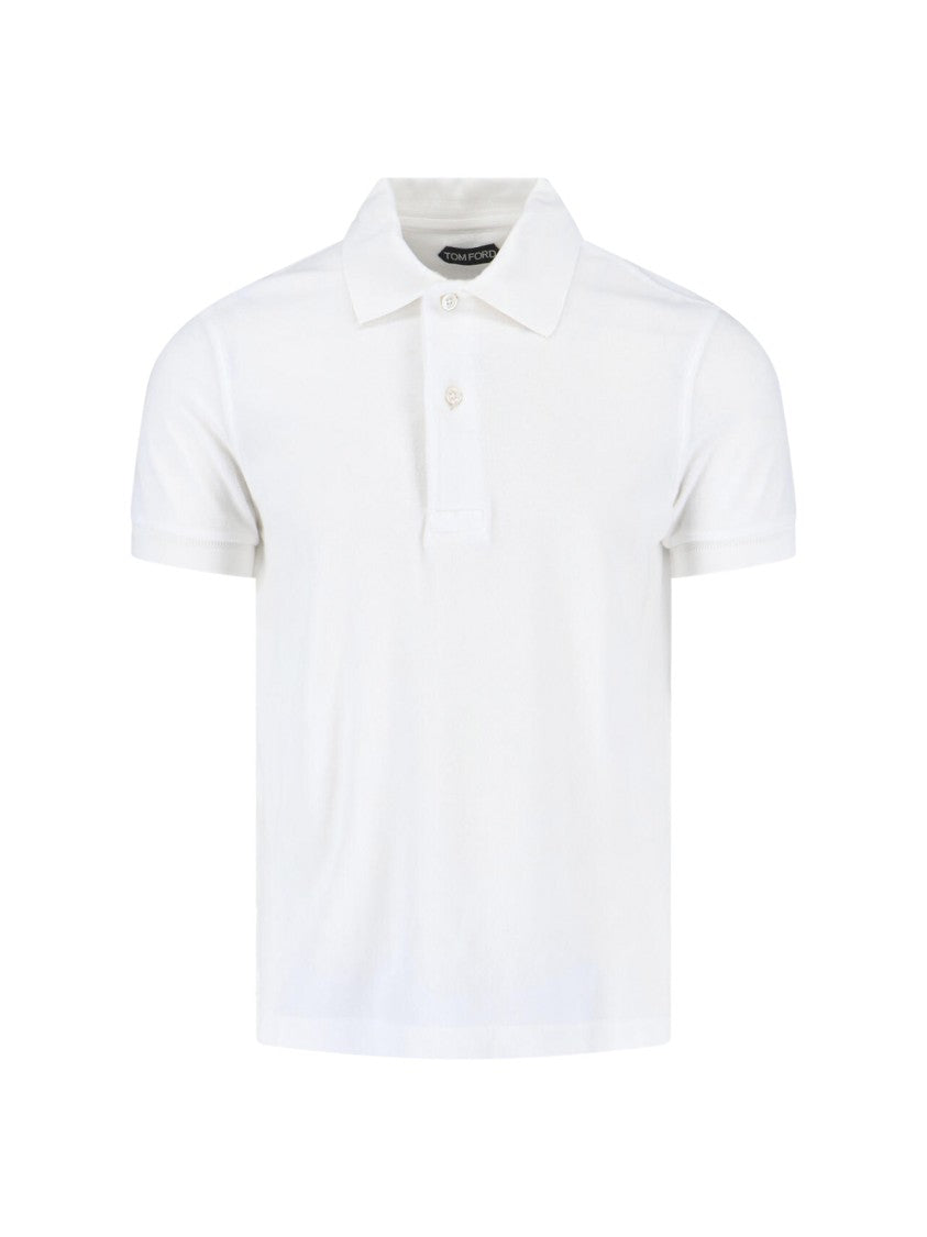 Tom Ford Classic Minimalist White T-Shirt With Crew Neckline