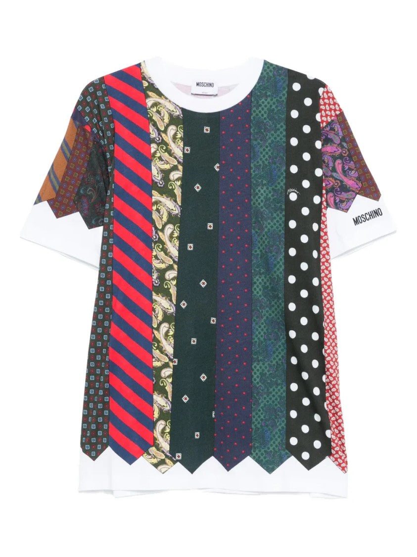 Moschino Classic T-Shirt With Round Neckline