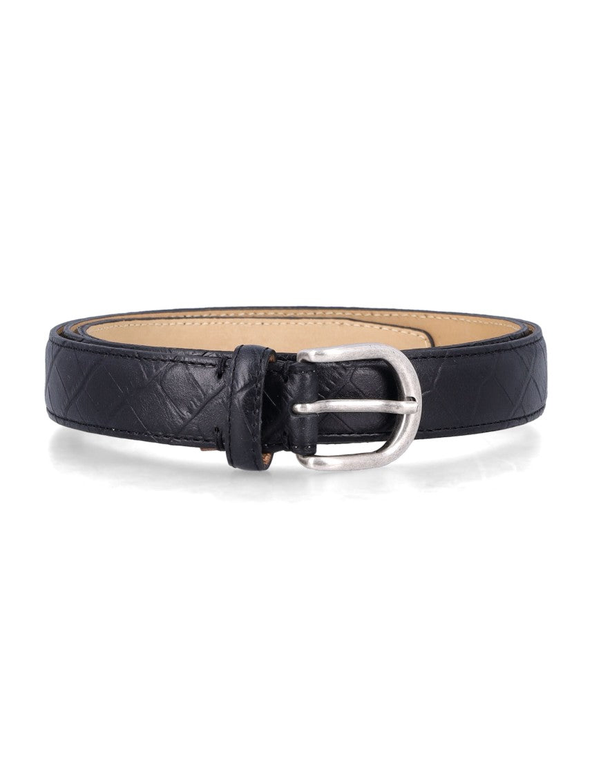 Mfpen Quilted Leather Belt