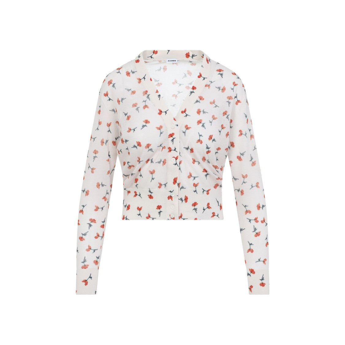 Jil Sander Cotton Blend Knit Sweater