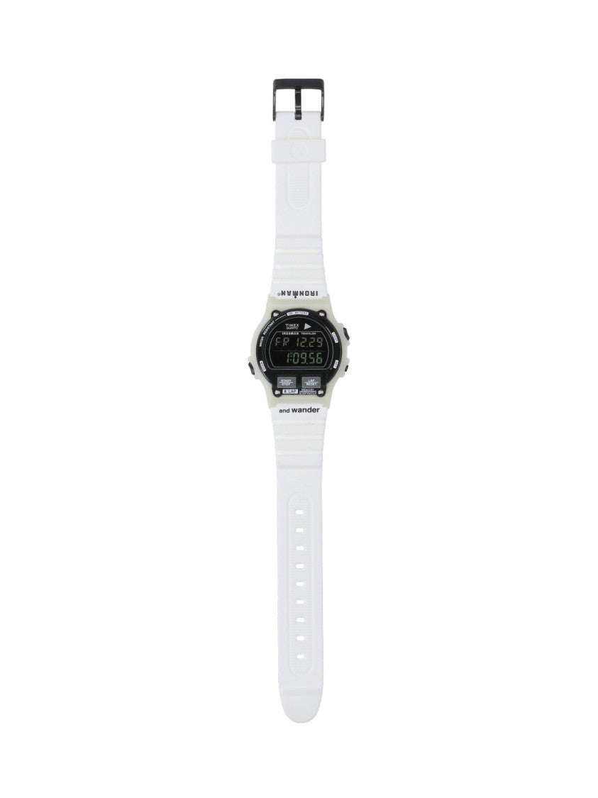 And Wander White Ironman 8-Lap Phosphorescent Resin Watch