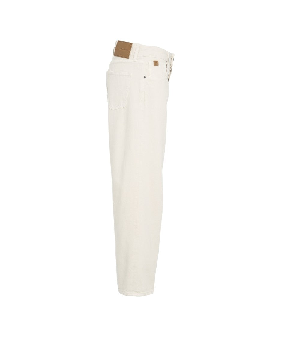 Jacob Cohen Straight Leg Jeans With Timeless Five-Pocket