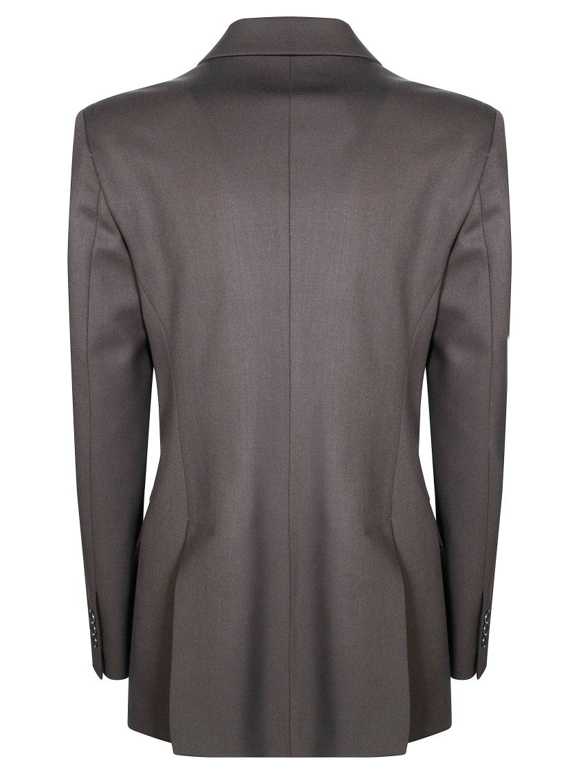 Parosh Sallia Double-Breasted Bi-Stretch Blazer