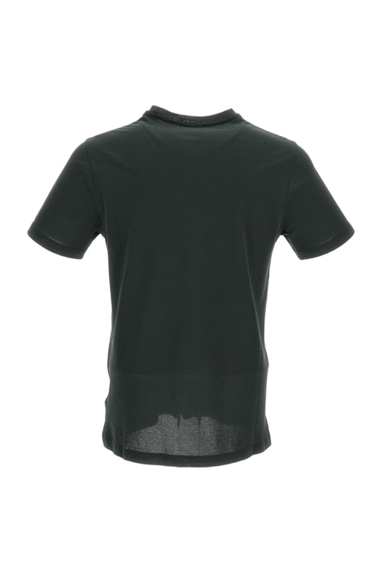 Zanone Crew Neck Slim Fit Cotton T-Shirt With Tailored Silhouette
