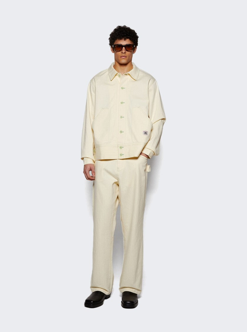 Bode Greenskeeper Knolly Brook Jacket Ivory