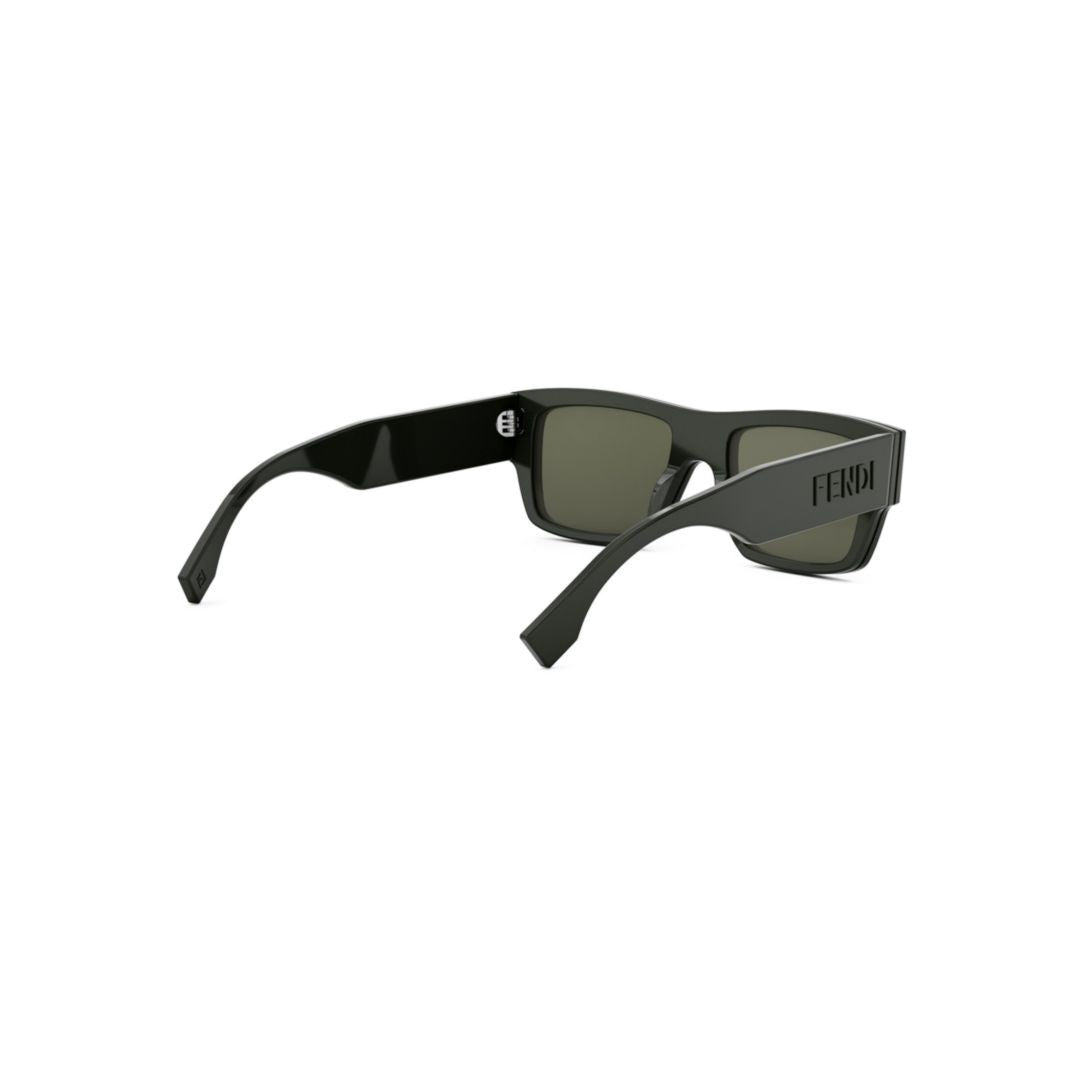 Fendi Fe40118i Bold Rectangular Sunglasses
