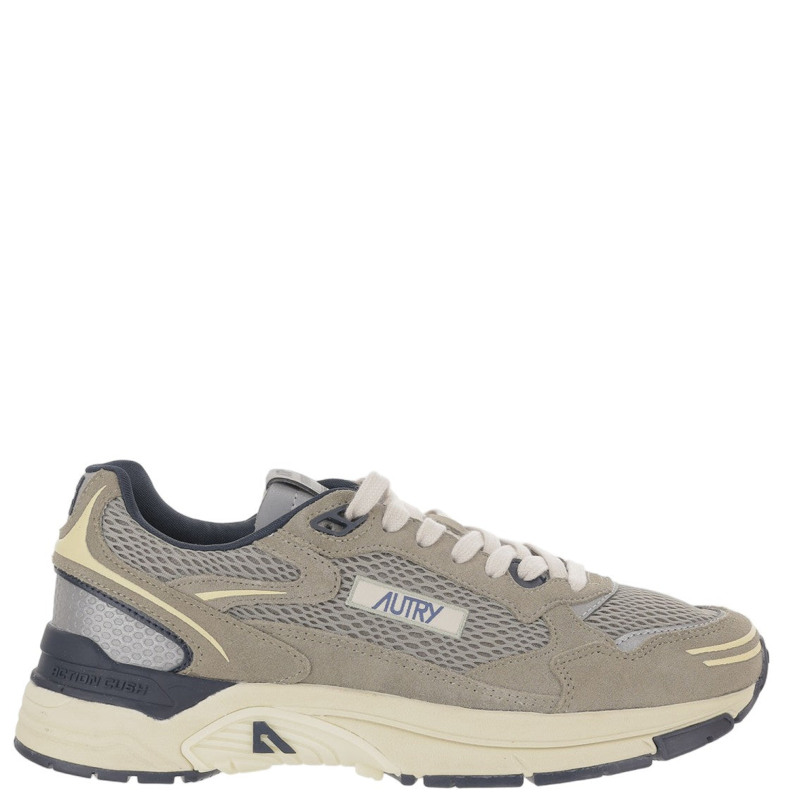 Autry Suede Mesh Terry Lacing Sneakers